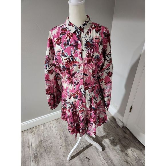 Chufy Ushi Floral Mini Dress Size Small NWT - Picture 6 of 9